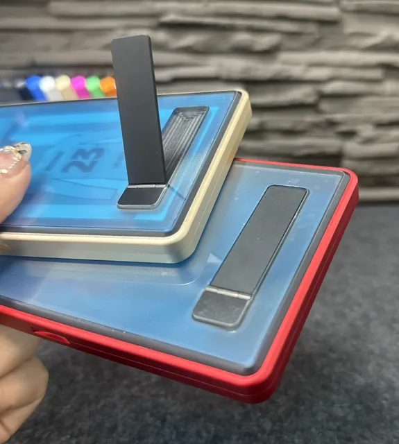 Invisible Metal Kickstand Magnetic Case