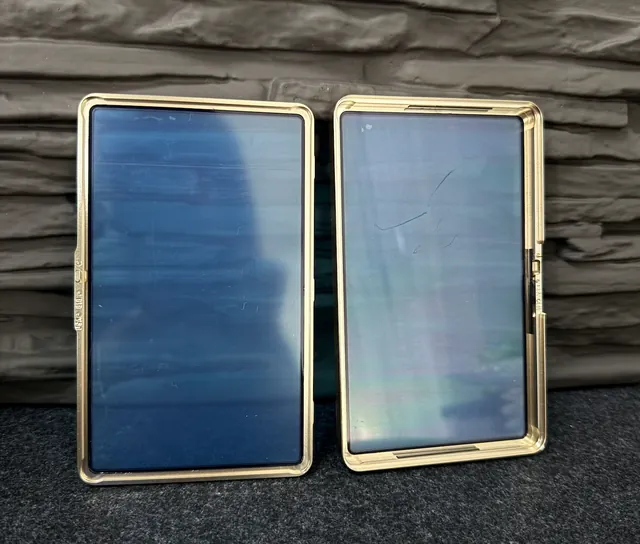 Glossy Patented Snap Buckle Slab Case
