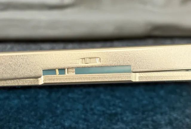 Glossy Patented Snap Buckle Slab Case